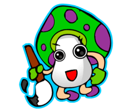 TomoQ's Poisonous Mushrooms sticker #3909783