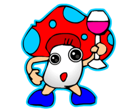 TomoQ's Poisonous Mushrooms sticker #3909790