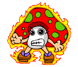 TomoQ's Poisonous Mushrooms sticker #3909800