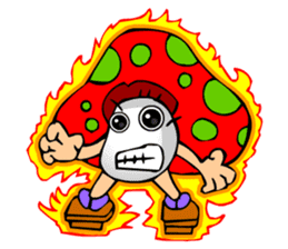 TomoQ's Poisonous Mushrooms sticker #3909800