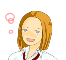 Women who do not look at the eyes sticker #3910107