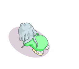 Women who do not look at the eyes sticker #3910118