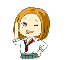 Women who do not look at the eyes sticker #3910124