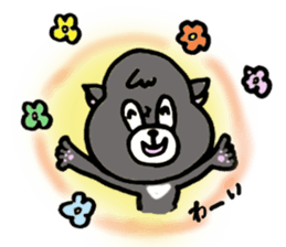 Playful dog Poe sticker sticker #3910494