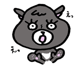 Playful dog Poe sticker sticker #3910508