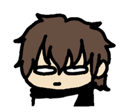 Muffler -kun sticker #3910731