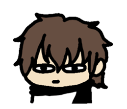 Muffler -kun sticker #3910732