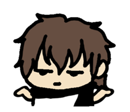 Muffler -kun sticker #3910734