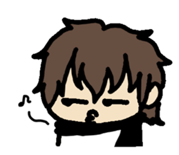 Muffler -kun sticker #3910738