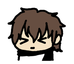 Muffler -kun sticker #3910740