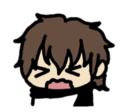 Muffler -kun sticker #3910741