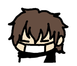 Muffler -kun sticker #3910747