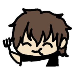 Muffler -kun sticker #3910748