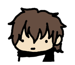 Muffler -kun sticker #3910751