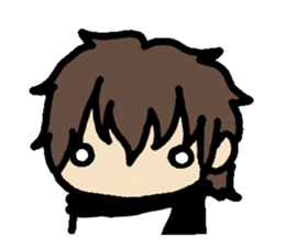 Muffler -kun sticker #3910752