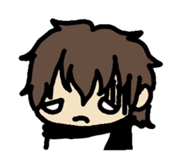 Muffler -kun sticker #3910753