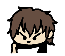 Muffler -kun sticker #3910755