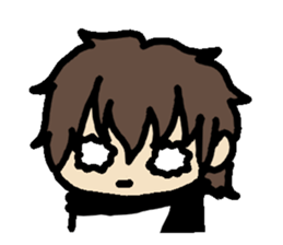 Muffler -kun sticker #3910756