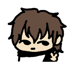 Muffler -kun sticker #3910758