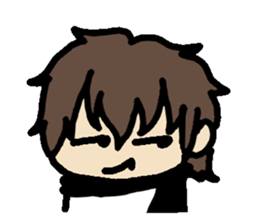 Muffler -kun sticker #3910761