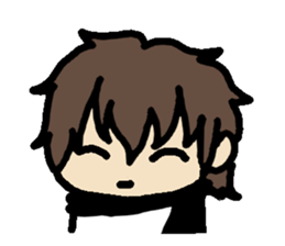 Muffler -kun sticker #3910766