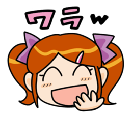 Lovely girl  Sticker sticker #3911054