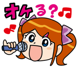 Lovely girl  Sticker sticker #3911056