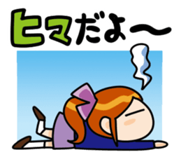 Lovely girl  Sticker sticker #3911072