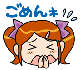 Lovely girl  Sticker sticker #3911074