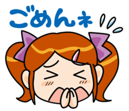 Lovely girl Sticker sticker #3911074