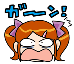 Lovely girl Sticker sticker #3911084