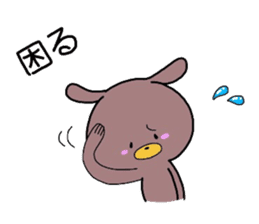 miyo's animals(sing language) sticker #3911178