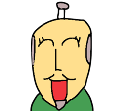 He's a syogun. sticker #3911287