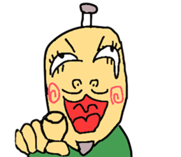 He's a syogun. sticker #3911288