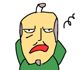 He's a syogun. sticker #3911292