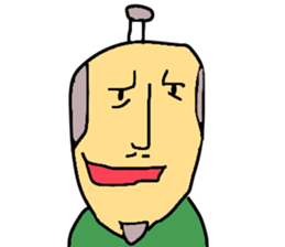 He's a syogun. sticker #3911294