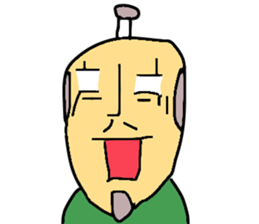 He's a syogun. sticker #3911296