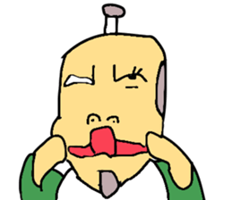 He's a syogun. sticker #3911297