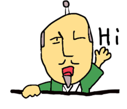 He's a syogun. sticker #3911300