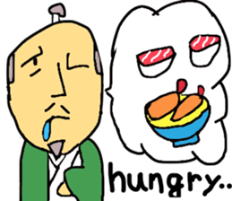 He's a syogun. sticker #3911301