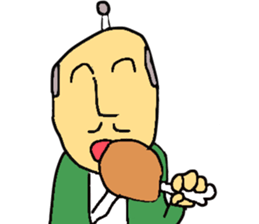 He's a syogun. sticker #3911302