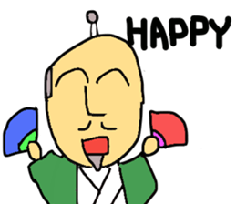 He's a syogun. sticker #3911303