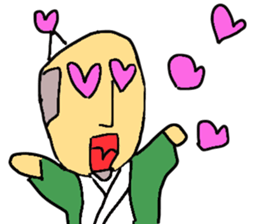 He's a syogun. sticker #3911308