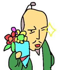 He's a syogun. sticker #3911310