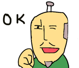 He's a syogun. sticker #3911312