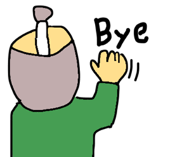 He's a syogun. sticker #3911323