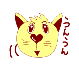 Heart-nose Sakkey's days sticker #3911457