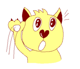 Heart-nose Sakkey's days sticker #3911462