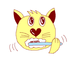 Heart-nose Sakkey's days sticker #3911468
