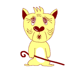 Heart-nose Sakkey's days sticker #3911471